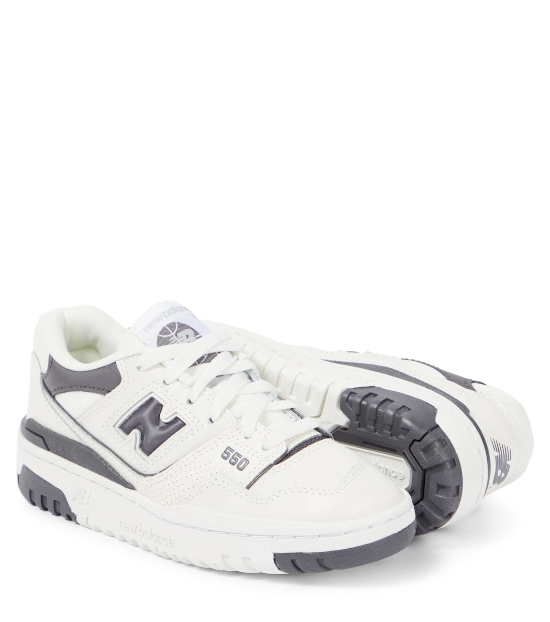New Balance Kids - 550 leather sneakers