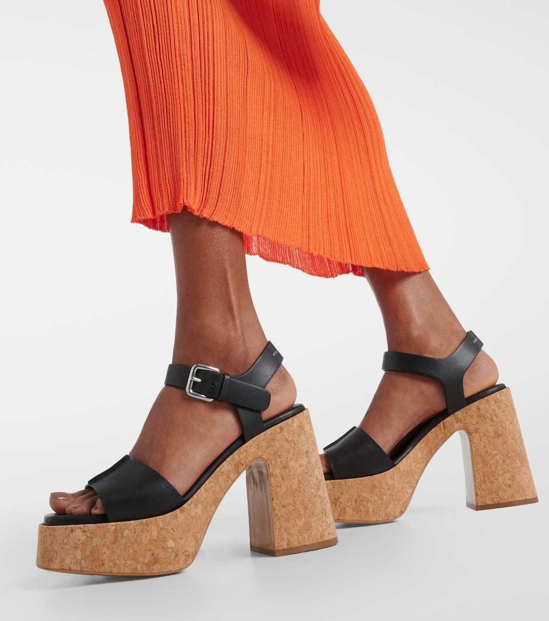 Stella McCartney - Skyla faux leather platform sandals