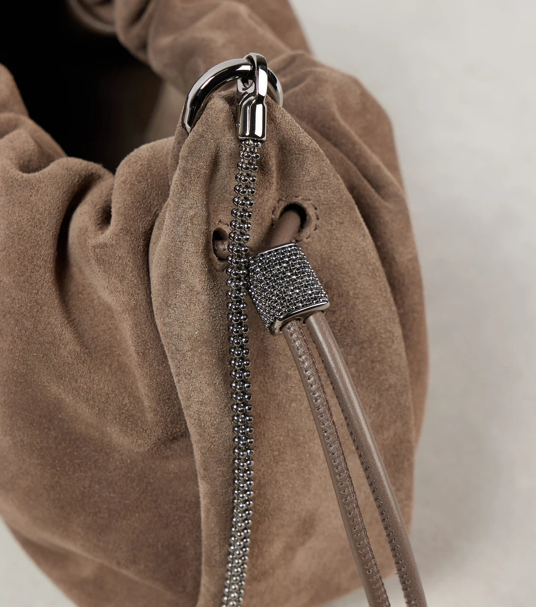 Brunello Cucinelli - Softy Small suede crossbody bag