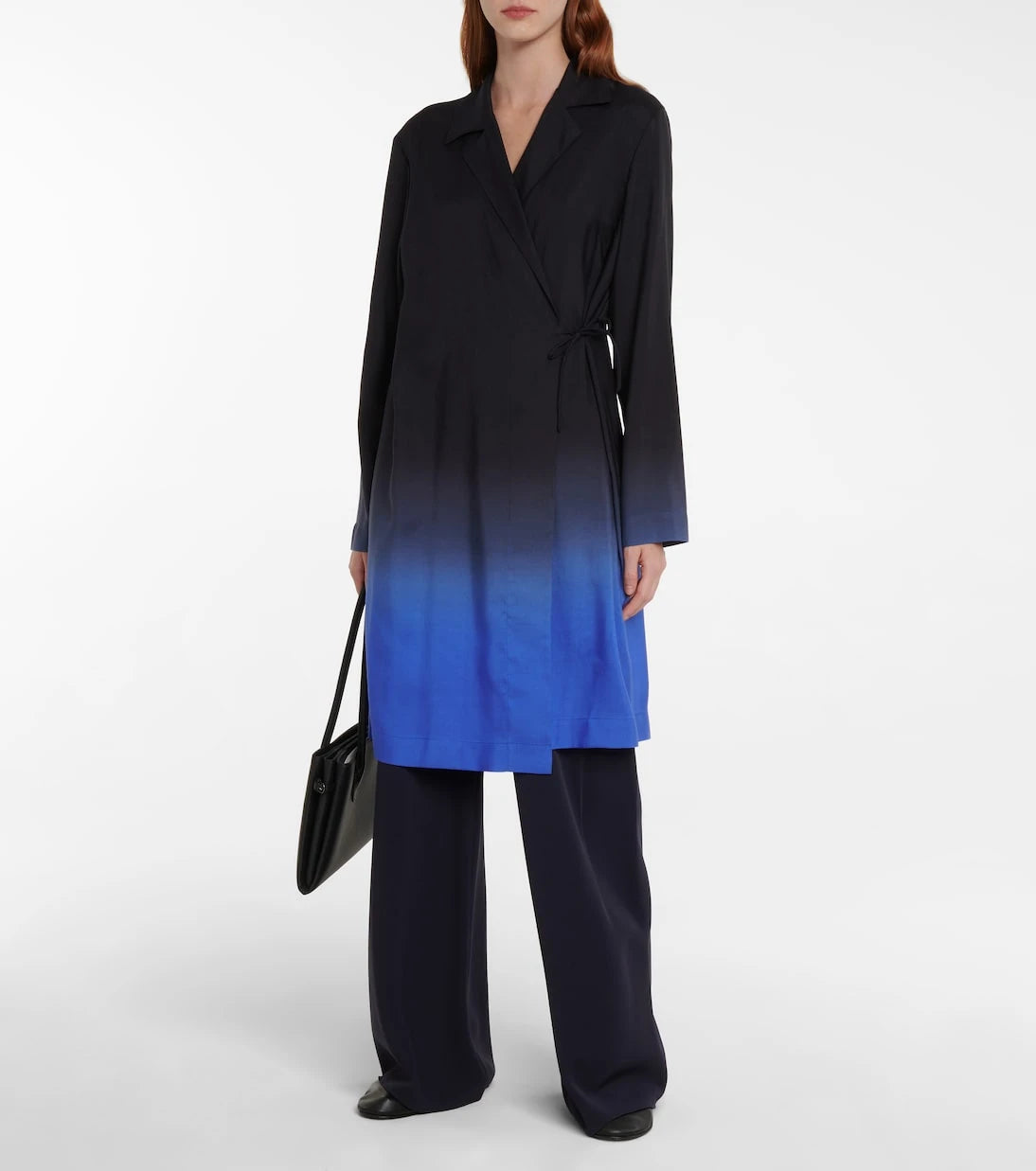 The Row - Pura ombré silk coat