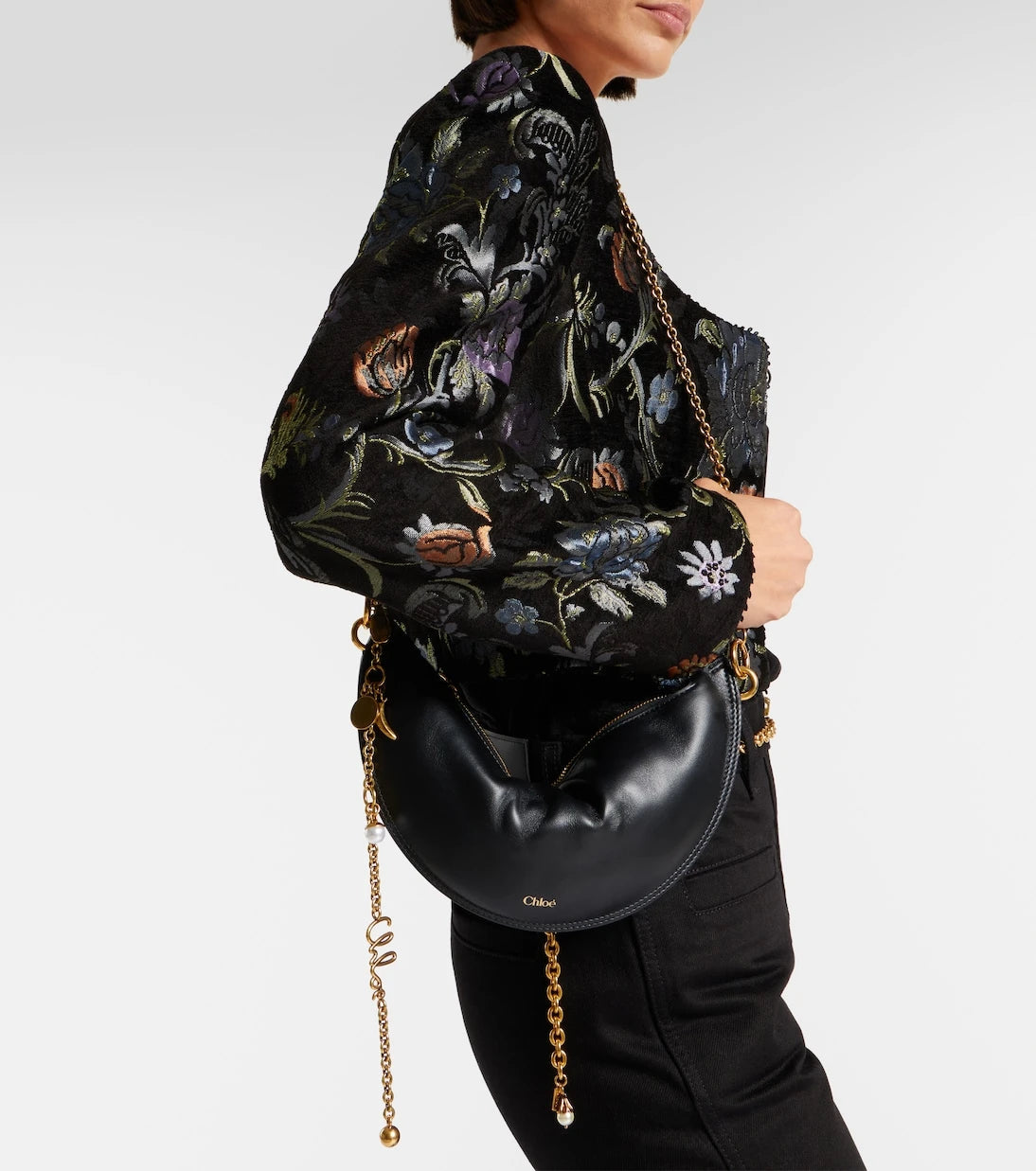 Chloé - Chloé Icons Medium leather shoulder bag