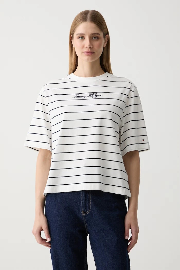 Tommy Hilfiger тениска дамска от памук