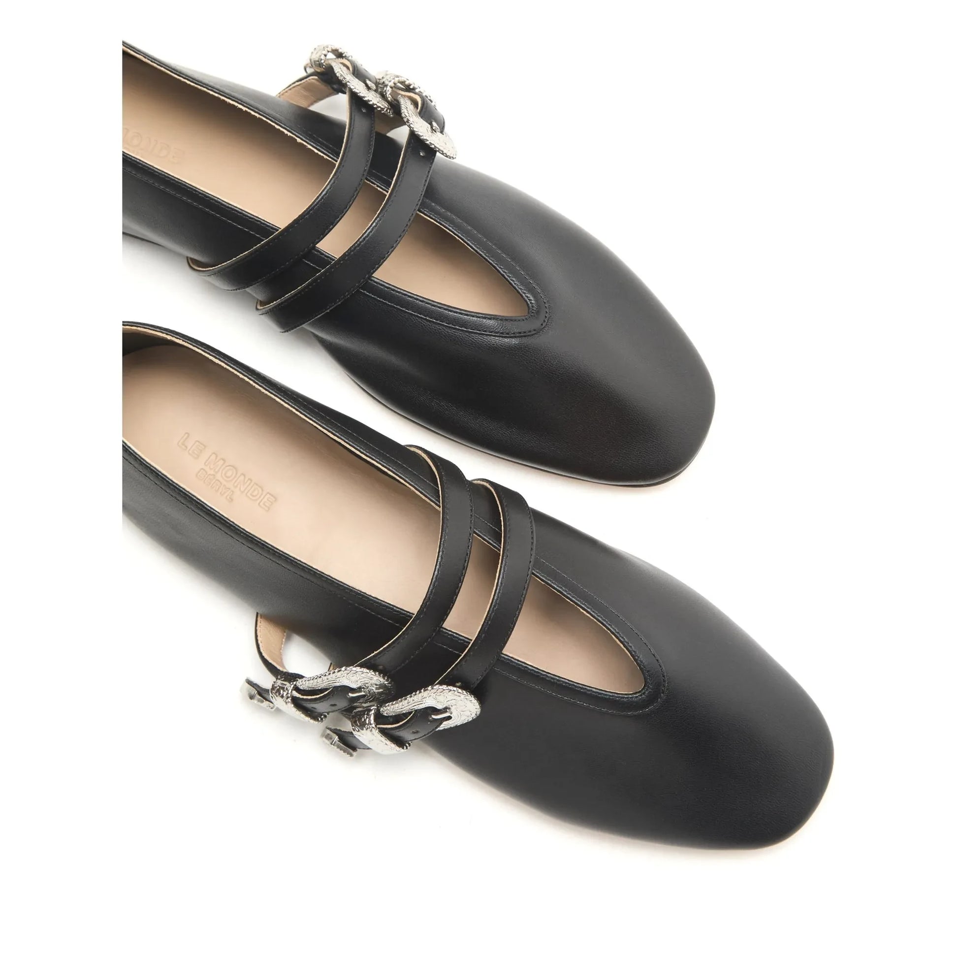 Le Monde Beryl - Ballerinas Claudia Leather | Black