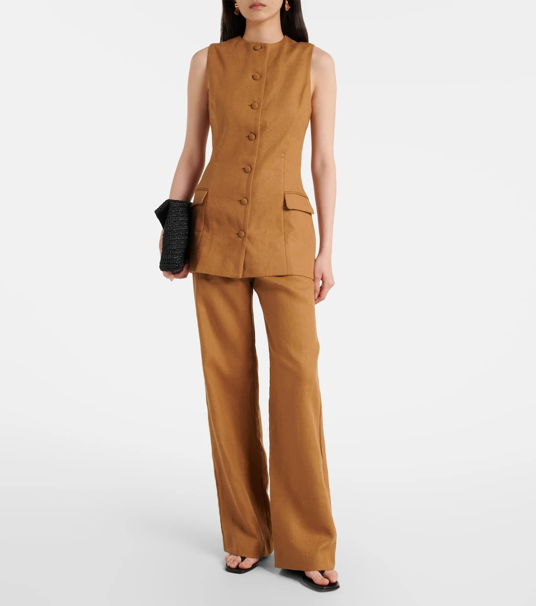 Faithfull - Ilride linen wide-leg pants