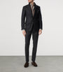 TOM FORD Grey Virgin Wool Shelton Blazer