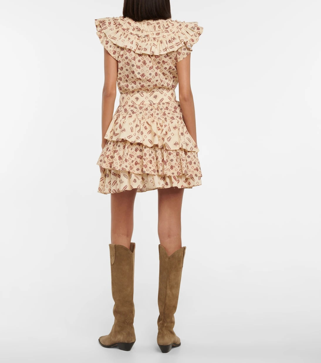 Ulla Johnson - Aminta printed cotton miniskirt
