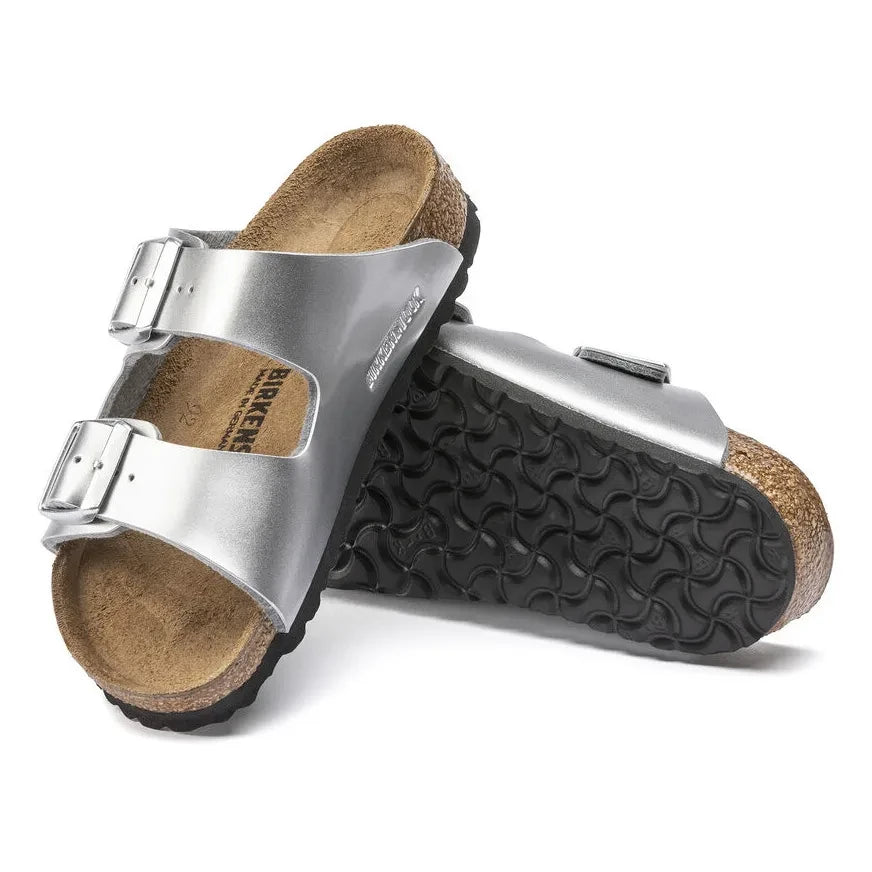 BIRKENSTOCK - Arizona Sandals  | Silver
