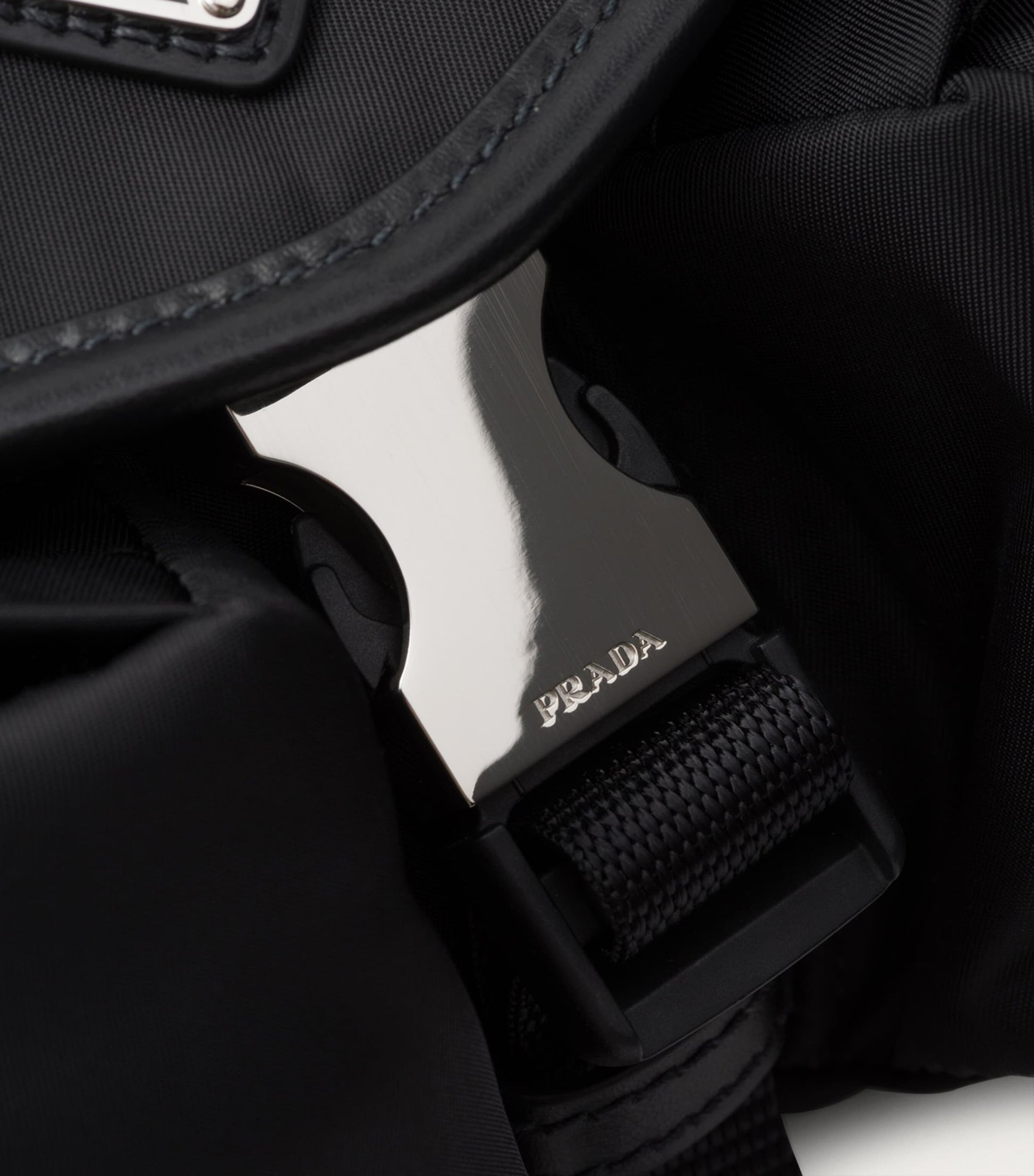 Prada Small Re-Nylon and Calf Leather Belt Bag