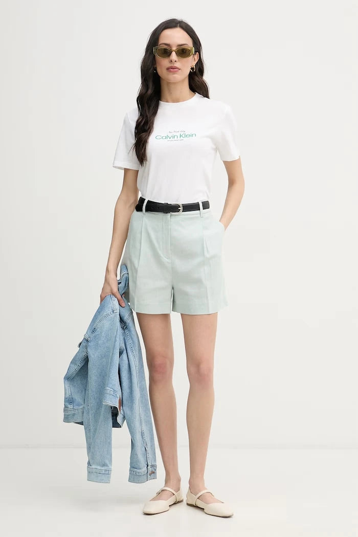 Calvin Klein Jeans тениска дамска от памук
