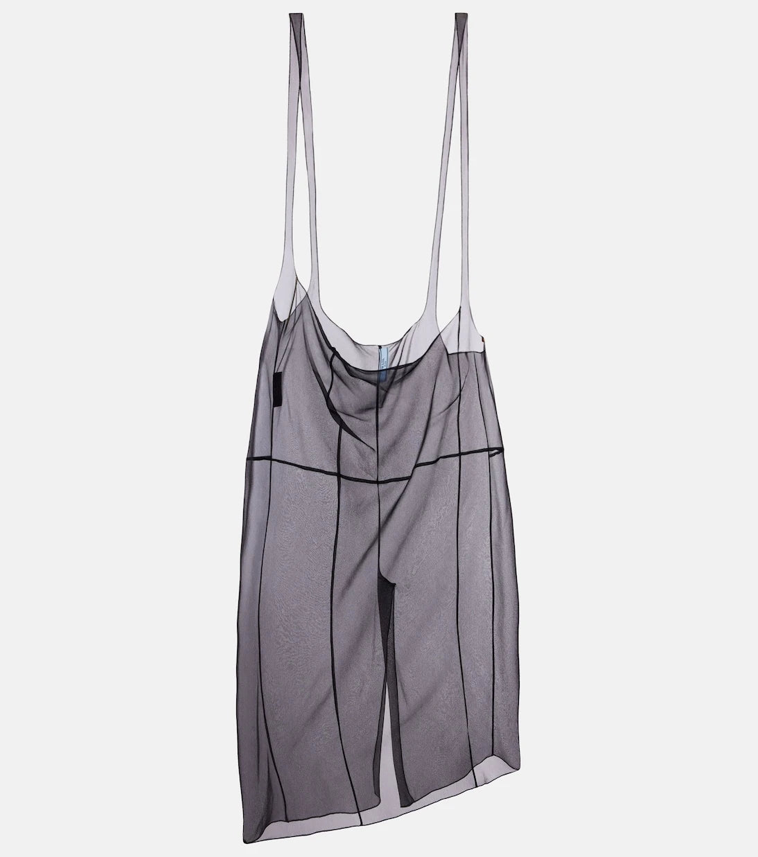 Prada - Sheer midi skirt