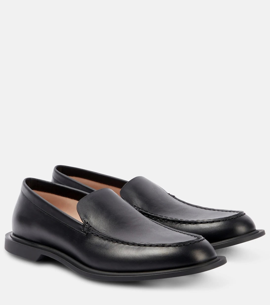The Row - Nic leather loafers