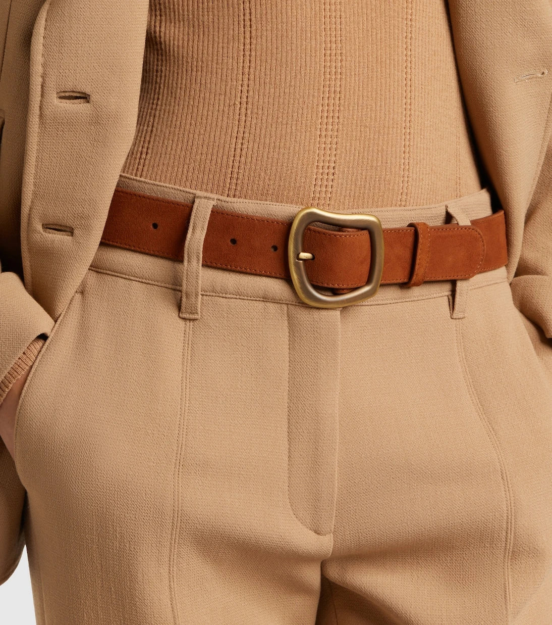 Gabriela Hearst - Simone Medium suede belt