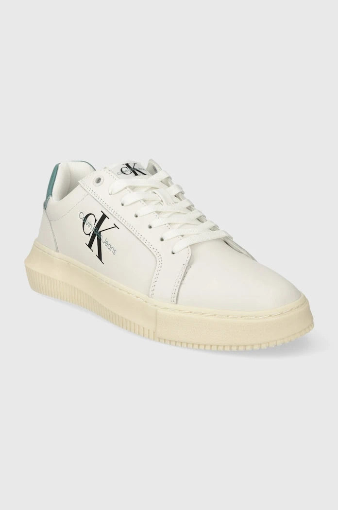 Calvin Klein Jeans YM0YM00681 CHUNKY CUPSOLE MONOLOGO Deri Sneakers