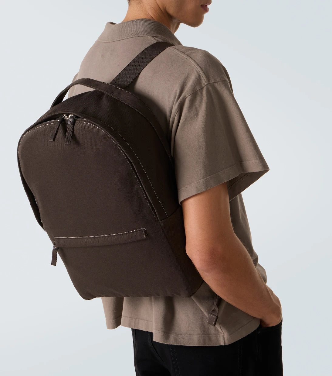 The Row - Sisal cotton canvas backpack