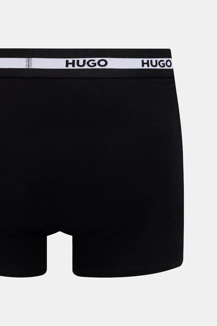 HUGO Erkek Pamuk ve Elastan Bitişik Boxer TRIPLET PLANET 3'lü