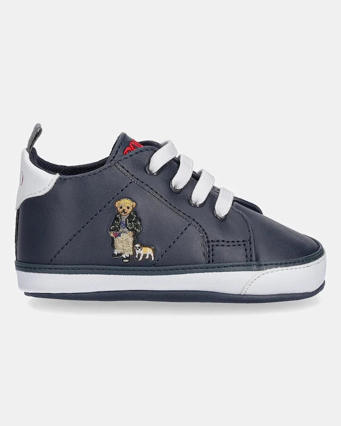 Бебешки обувки Polo Ralph Lauren QUILTON BEAR GORE HI LAYETTE