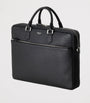Slim Cachimere Leather Briefcase