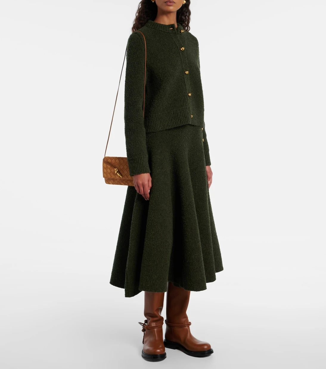 Bottega Veneta - James leather knee-high boots