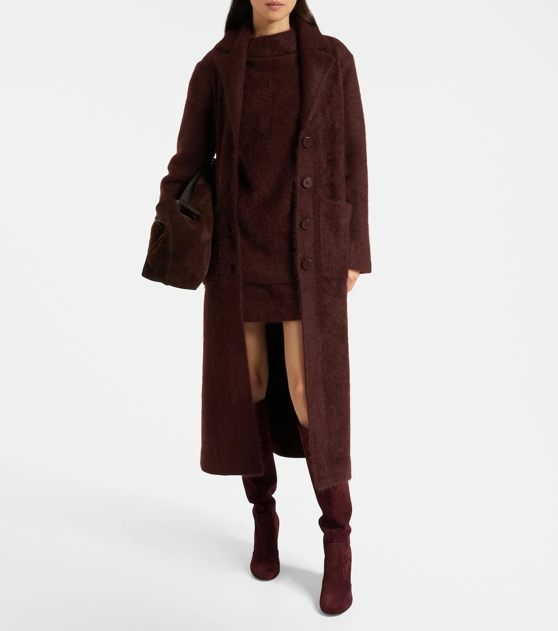 Dorothee Schumacher - Fluffy Statement wool-blend miniskirt