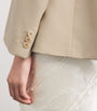 Weekend Max Mara Beige Virgin Wool Blazer