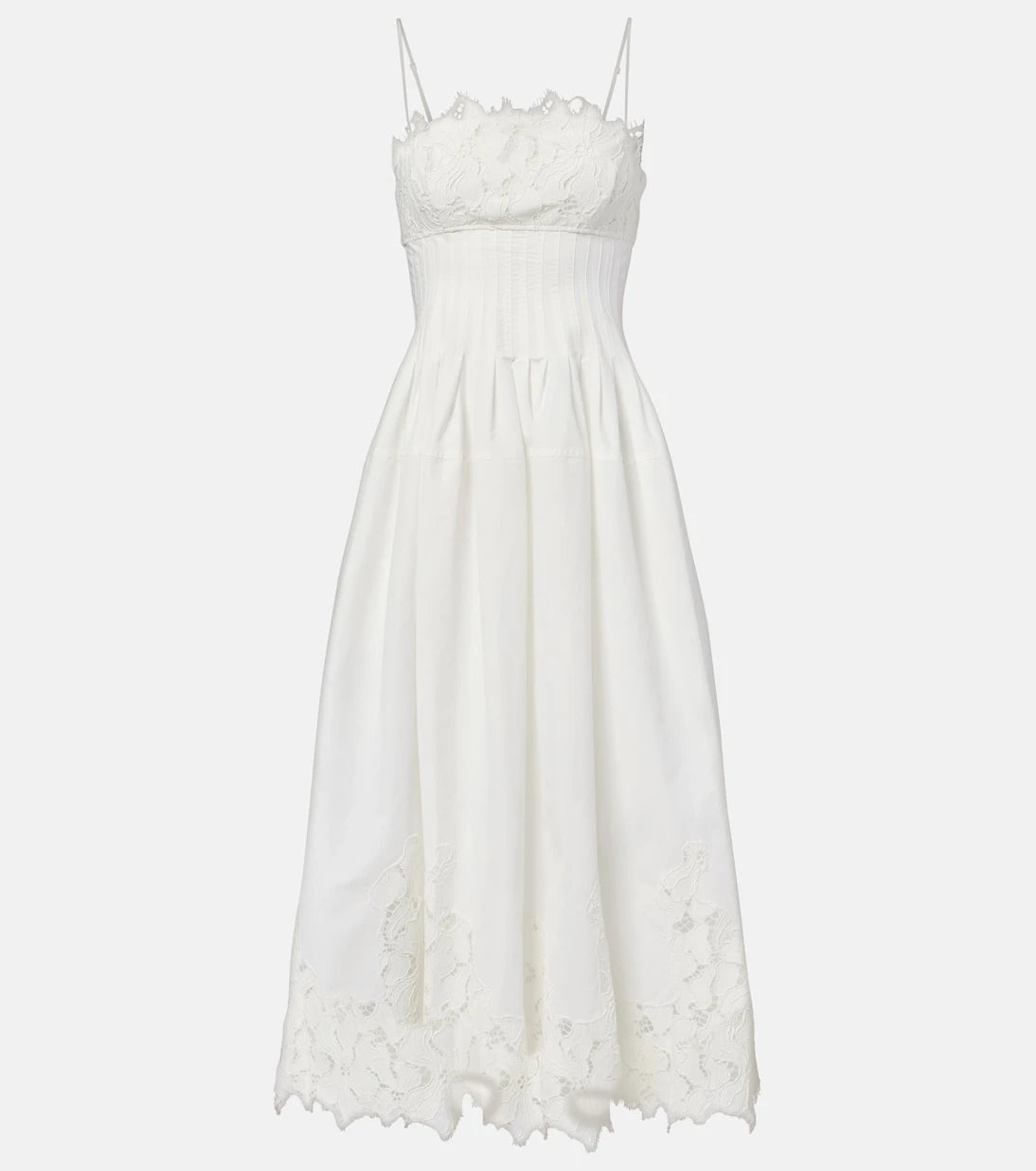 Simkhai - Lilianna cotton-blend midi dress