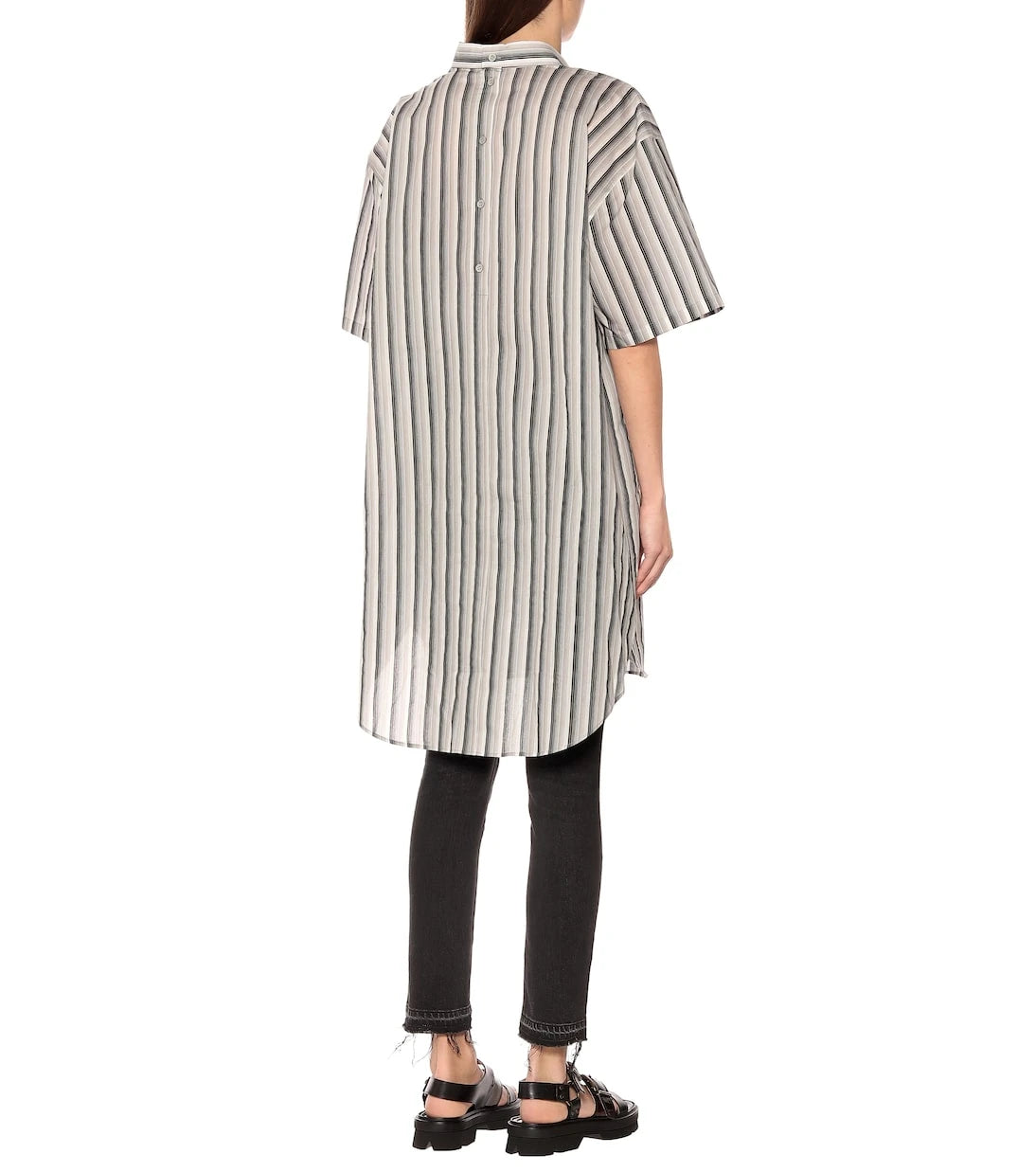 Acne Studios - Striped cotton-blend shirt