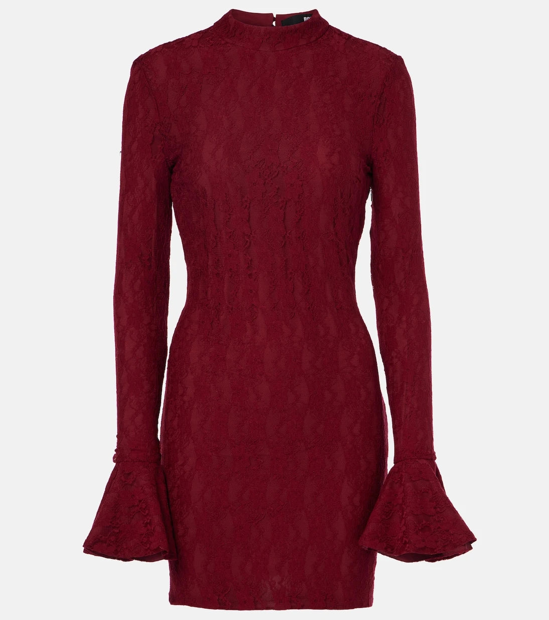 Rotate - Open-back lace minidress