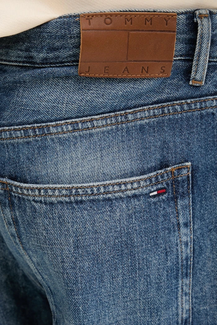 Tommy Jeans къс панталон мъжки от деним