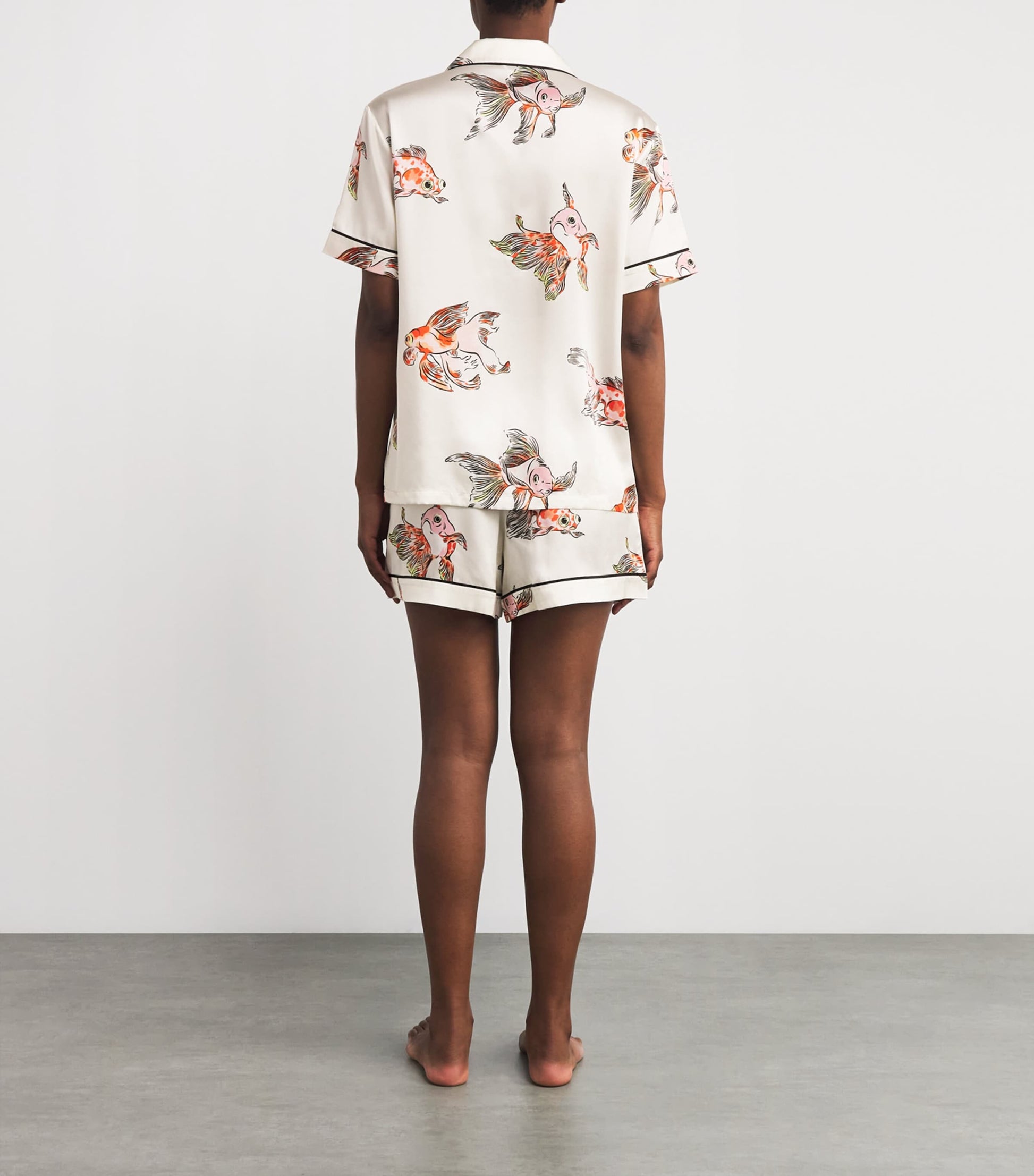 Olivia von Halle Multi Silk Ingo Cora Pyjama Set