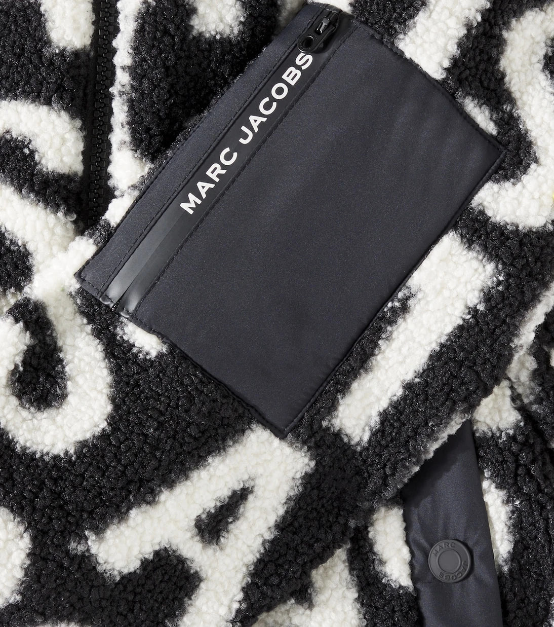 Marc Jacobs Kids - Faux shearling jacket