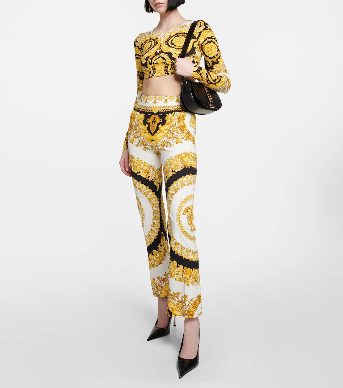 Versace - Barocco crop top