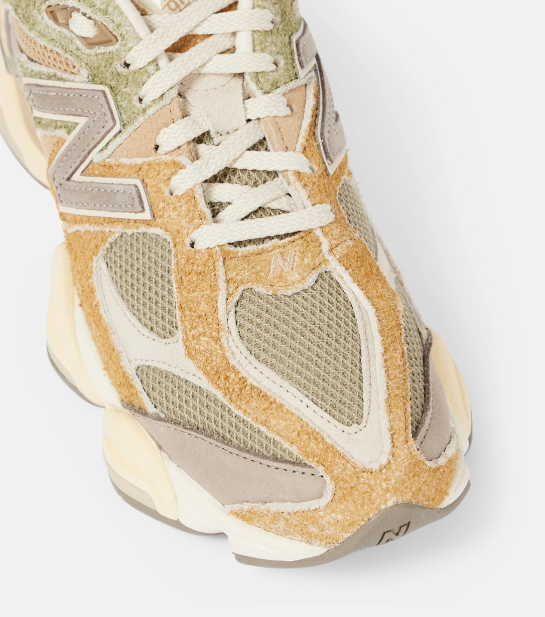 New Balance - 9060 leather-trimmed sneakers