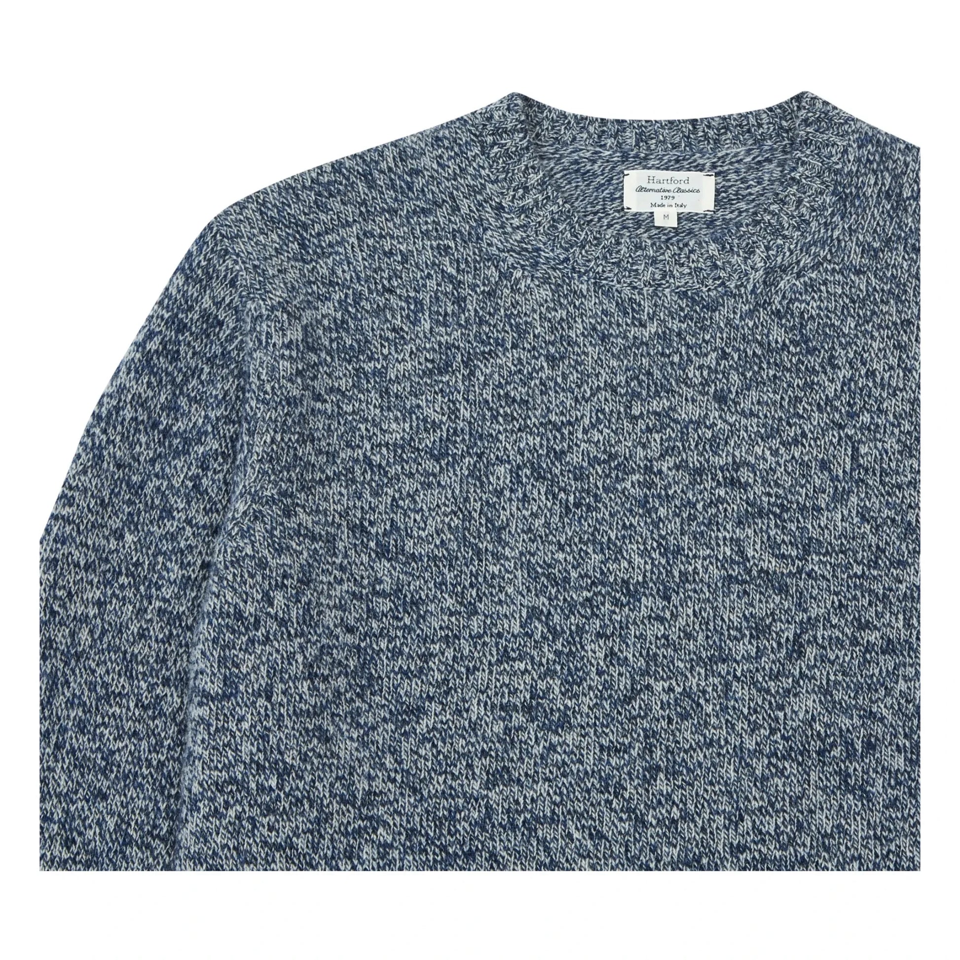 Hartford - Shetland sweatshirt | Indigo blue