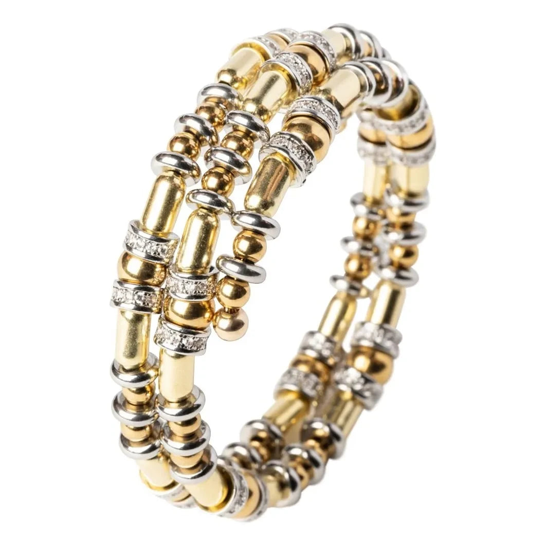 Sigal - Disc Bracelet | Gold/Silver
