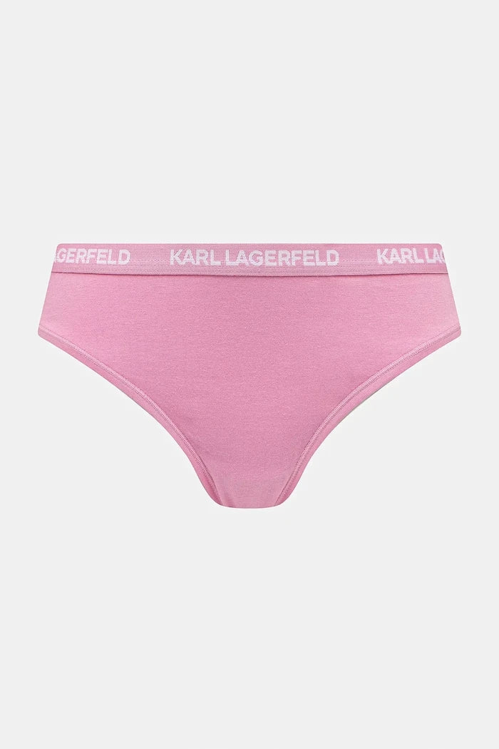Karl Lagerfeld kadın pamuk elastan tangası 7'li