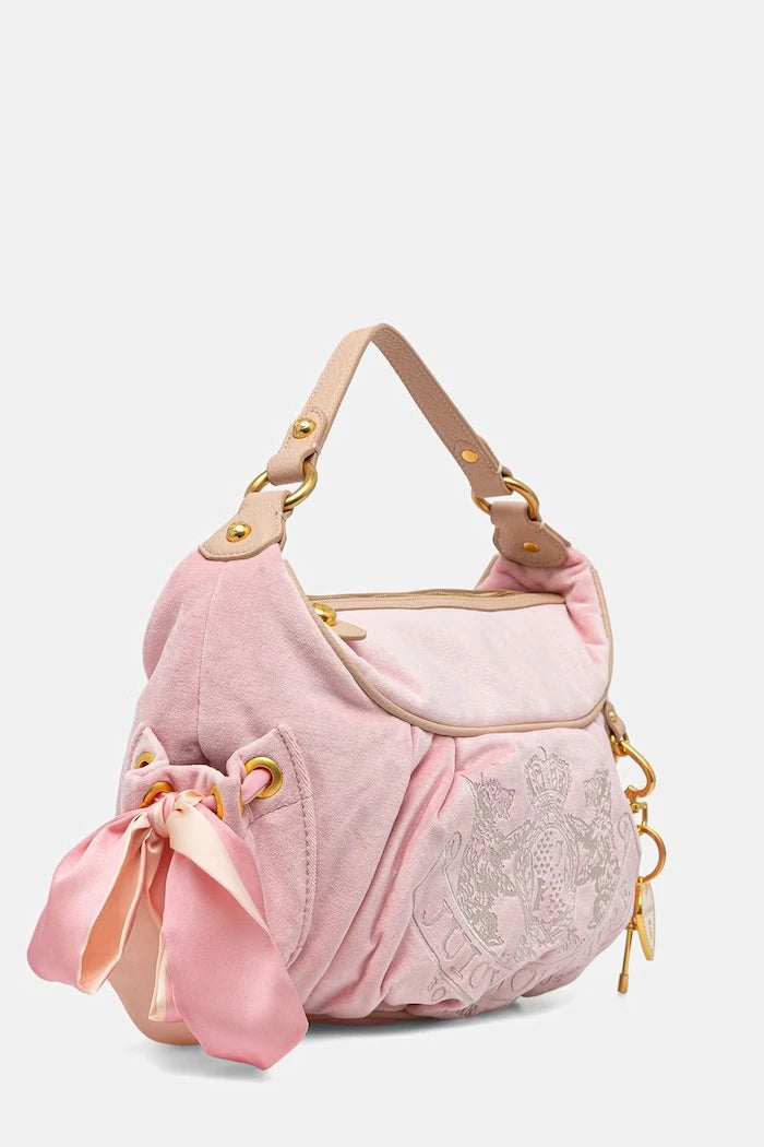 Juicy Couture чанта tote дамска от кадифе DAYDREAMER