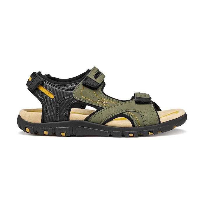 Geox Erkek Trekking Sandalet UOMO SANDAL STRADA