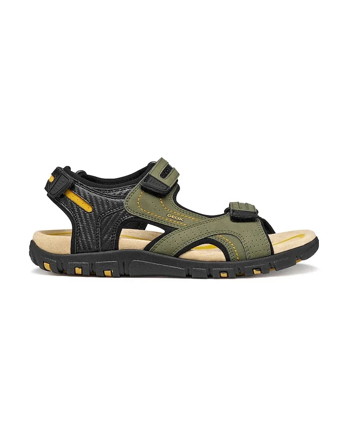 Geox Erkek Trekking Sandalet UOMO SANDAL STRADA