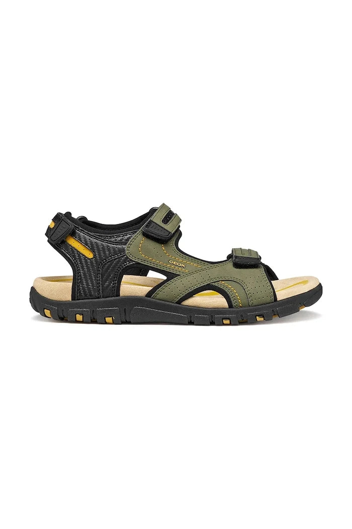 Geox Erkek Trekking Sandalet UOMO SANDAL STRADA