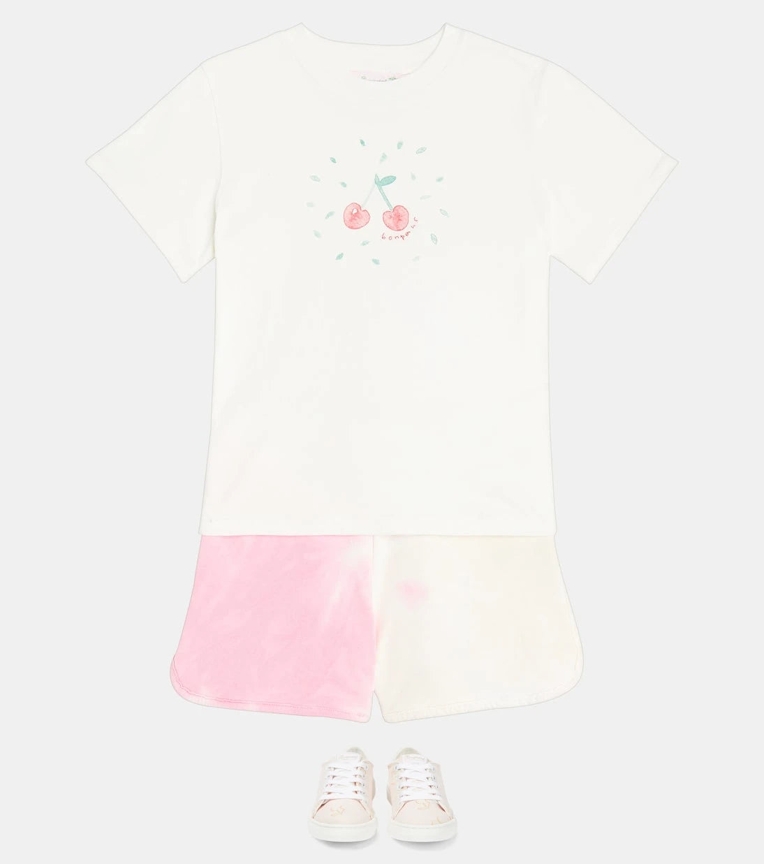 Bonpoint - Caroline embroidered cotton fleece shorts