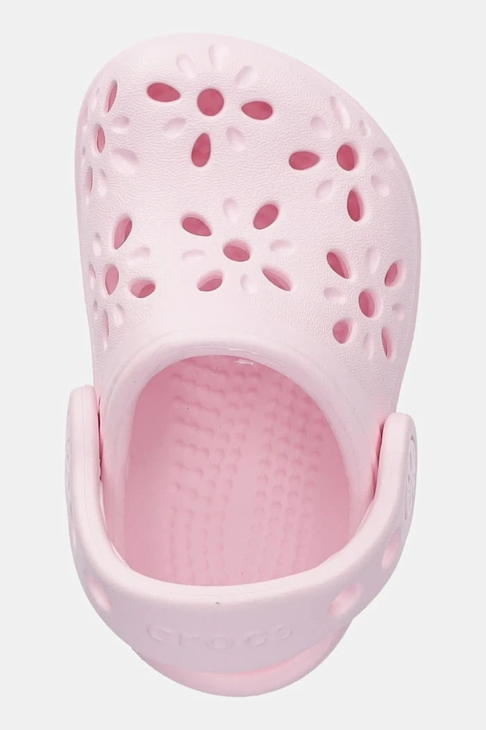 Чехли Crocs CLASSIC FLORAL CUT OUT CLOG KIDS