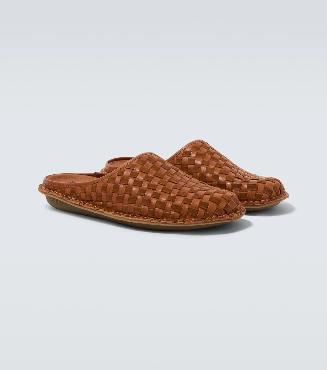 Comme des Garçons Homme - x VIBAe leather and suede mules
