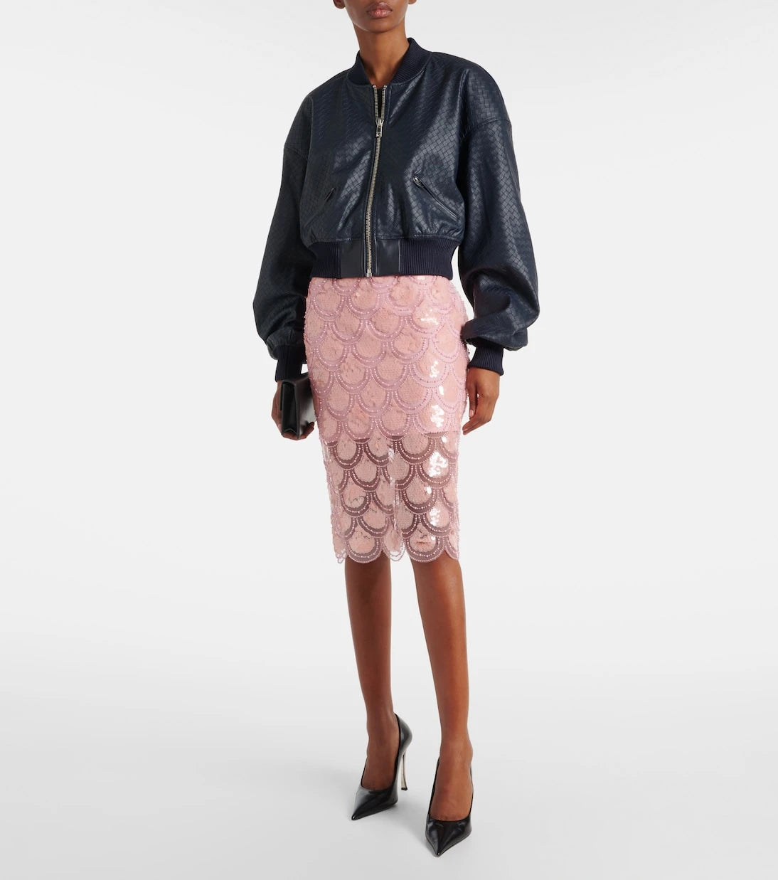 Rotate - Sequined miniskirt