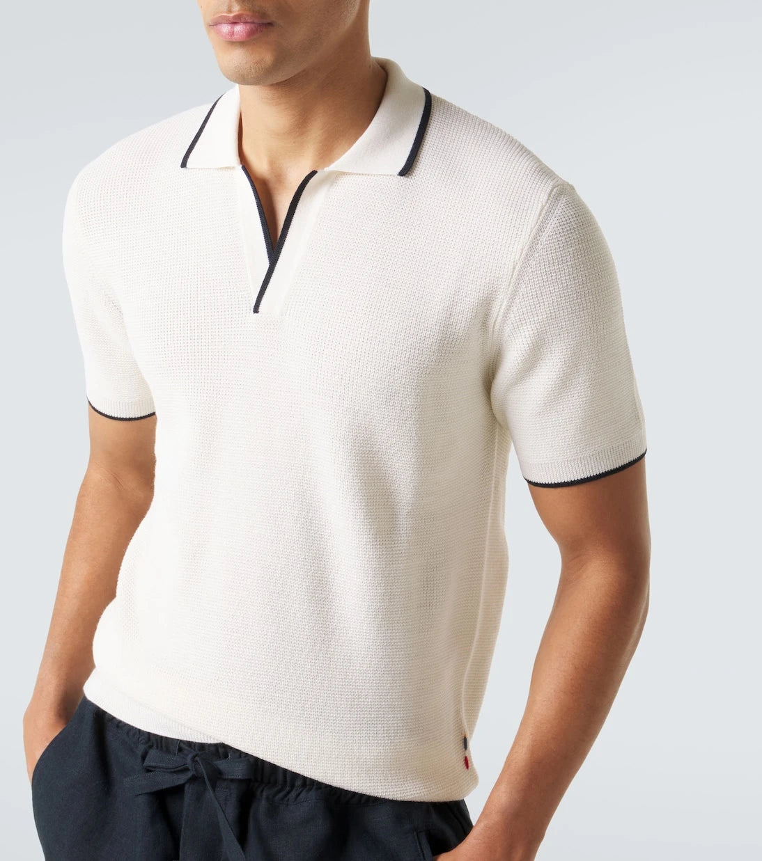 Orlebar Brown - Horton wool piqué polo shirt
