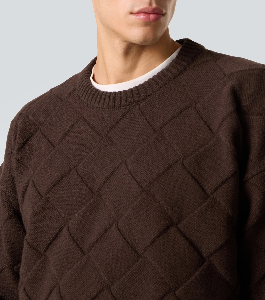 Bottega Veneta - Intrecciato wool-blend sweater