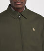 Green Water-Repellent Harrington Jacket