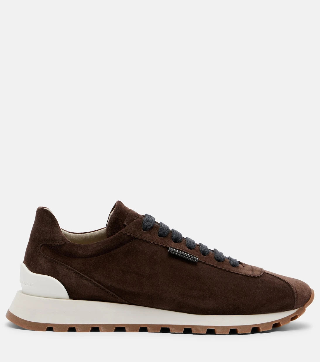 Brunello Cucinelli - Monili suede sneakers