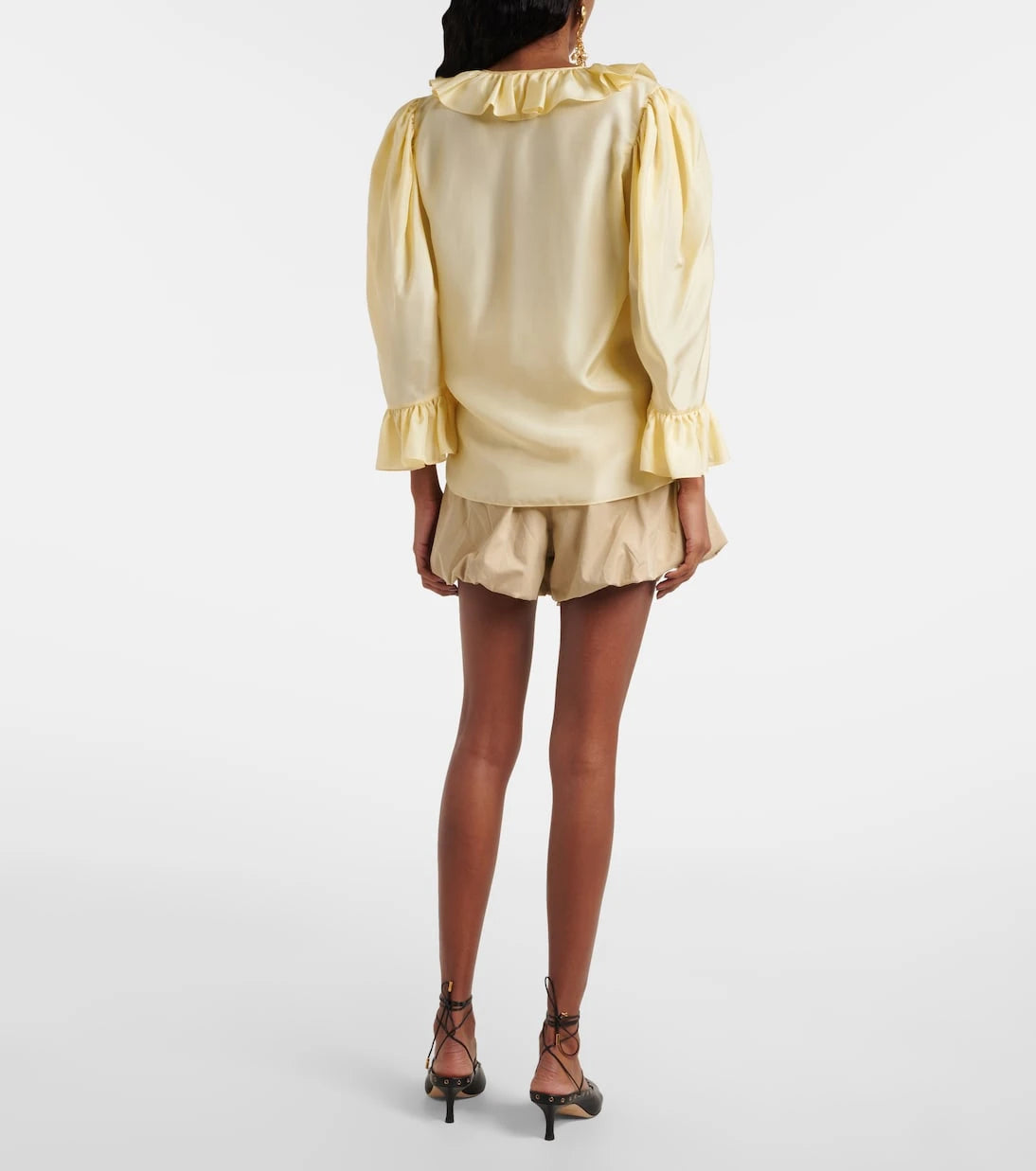 Chloé - Ruffled silk habutai blouse