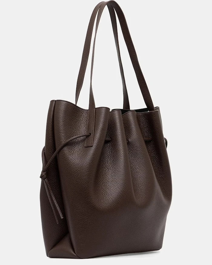 Yuzefi чанта tote дамска от кожа SCALLOP