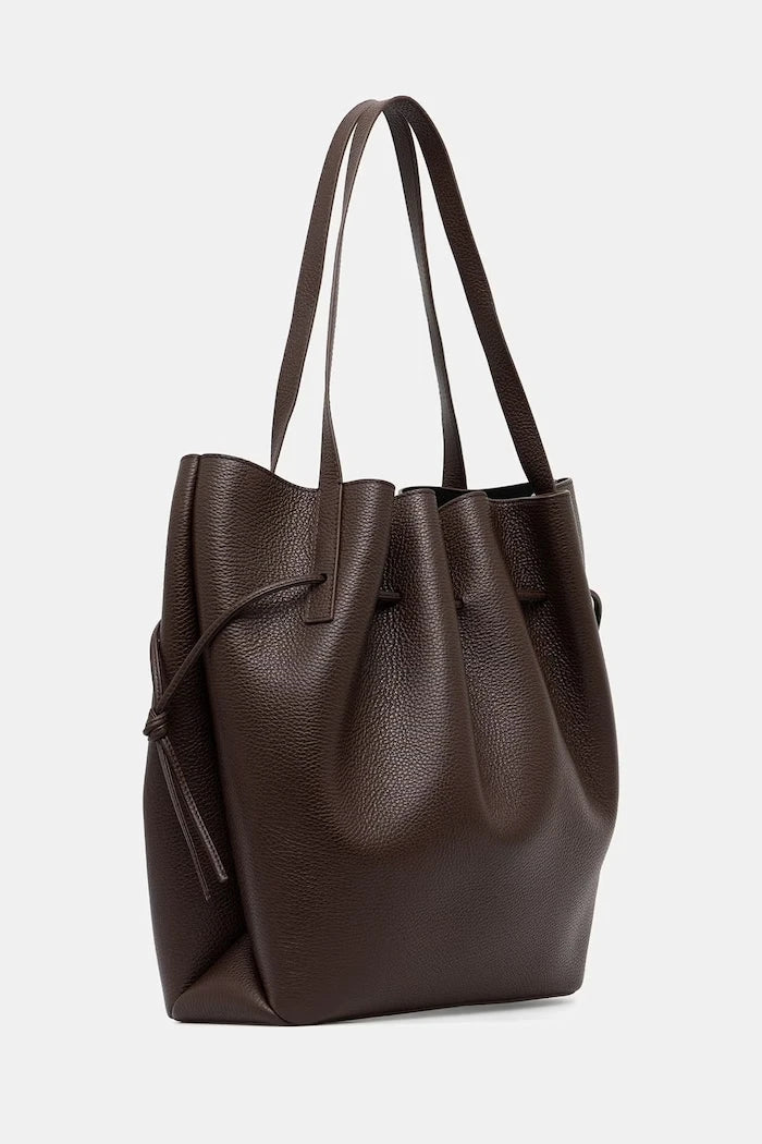 Yuzefi чанта tote дамска от кожа SCALLOP